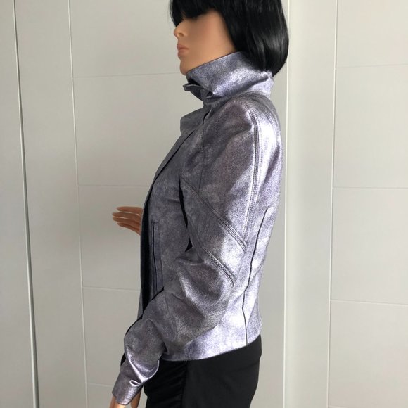 Metallic Moto jacket - Picture 10 of 15